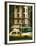Urban Scene with Yellow Cab on the Upper West Side of Manhattan, NYC, Vintage Colors Photography-Philippe Hugonnard-Framed Premium Photographic Print