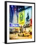 Urban Scene with Yellow Taxi-Philippe Hugonnard-Framed Photographic Print