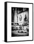 Urban Scene with Yellow Taxi-Philippe Hugonnard-Framed Stretched Canvas