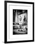 Urban Scene with Yellow Taxi-Philippe Hugonnard-Framed Art Print