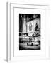 Urban Scene with Yellow Taxi-Philippe Hugonnard-Framed Art Print