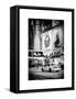 Urban Scene with Yellow Taxi-Philippe Hugonnard-Framed Stretched Canvas