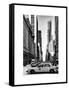 Urban Scene with Yellow Taxis-Philippe Hugonnard-Framed Stretched Canvas