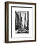 Urban Scene with Yellow Taxis-Philippe Hugonnard-Framed Art Print