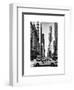 Urban Scene with Yellow Taxis-Philippe Hugonnard-Framed Art Print