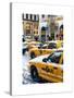 Urban Scene with Yellow Taxis-Philippe Hugonnard-Stretched Canvas