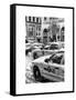 Urban Scene with Yellow Taxis-Philippe Hugonnard-Framed Stretched Canvas