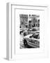 Urban Scene with Yellow Taxis-Philippe Hugonnard-Framed Art Print