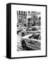 Urban Scene with Yellow Taxis-Philippe Hugonnard-Framed Stretched Canvas