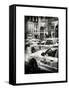 Urban Scene with Yellow Taxis-Philippe Hugonnard-Framed Stretched Canvas