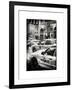 Urban Scene with Yellow Taxis-Philippe Hugonnard-Framed Art Print