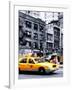 Urban Scene, Yellow Taxi, 34th St, Downtown Manhattan, New York, United States, Art Colors-Philippe Hugonnard-Framed Photographic Print