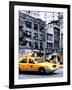 Urban Scene, Yellow Taxi, 34th St, Downtown Manhattan, New York, United States, Art Colors-Philippe Hugonnard-Framed Photographic Print