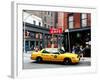 Urban Scene, Yellow Taxi, Prince Street, Lower Manhattan, New York City, United States-Philippe Hugonnard-Framed Photographic Print