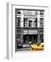 Urban Scene, Yellow Taxi, Topshop Store Front, Broadway, Soho, Manhattan, New York Colors-Philippe Hugonnard-Framed Photographic Print