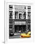 Urban Scene, Yellow Taxi, Topshop Store Front, Broadway, Soho, Manhattan, New York Colors-Philippe Hugonnard-Framed Photographic Print