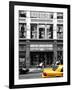 Urban Scene, Yellow Taxi, Topshop Store Front, Broadway, Soho, Manhattan, New York Colors-Philippe Hugonnard-Framed Photographic Print