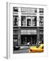 Urban Scene, Yellow Taxi, Topshop Store Front, Broadway, Soho, Manhattan, New York Colors-Philippe Hugonnard-Framed Premium Photographic Print