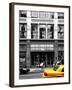 Urban Scene, Yellow Taxi, Topshop Store Front, Broadway, Soho, Manhattan, New York Colors-Philippe Hugonnard-Framed Premium Photographic Print