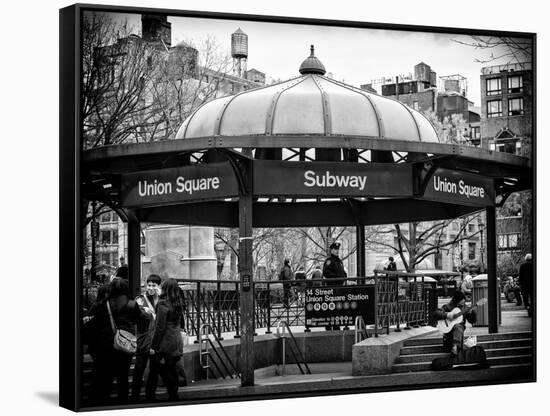 Urban Scene-Philippe Hugonnard-Framed Stretched Canvas