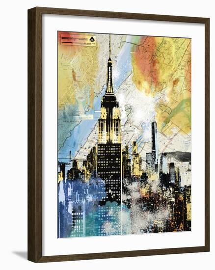 Urban Sights I-Alan Lambert-Framed Giclee Print