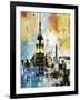 Urban Sights I-Alan Lambert-Framed Giclee Print