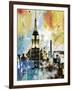 Urban Sights I-Alan Lambert-Framed Giclee Print