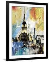 Urban Sights I-Alan Lambert-Framed Giclee Print