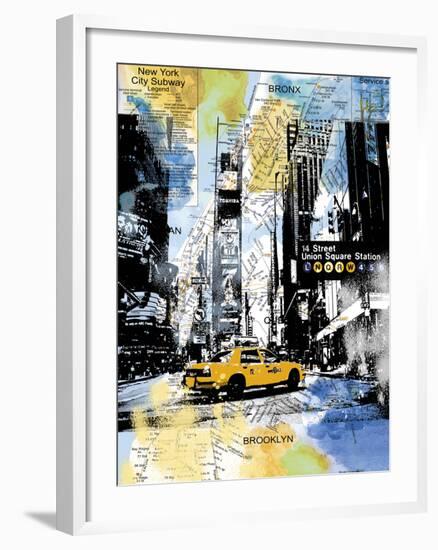 Urban Sights III-Alan Lambert-Framed Giclee Print