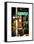 Urban Signs, Central Park, Manhattan, New York, United States, White Frame, Full Size Photography-Philippe Hugonnard-Framed Stretched Canvas