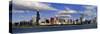Urban Skyline by the Shore, Chicago, Illinois, USA-null-Stretched Canvas