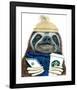 Urban Sloth-Melissa Symons-Framed Art Print