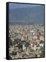 Urban Sprawl in Western Valley, Kathmandu, Nepal-Tony Waltham-Framed Stretched Canvas