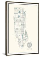 Urban Sprawl - NYC-Kristine Hegre-Framed Giclee Print