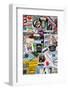 Urban Stickers - Street Art US - Key West - Miami-Philippe Hugonnard-Framed Photographic Print