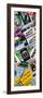 Urban Stickers - Street Art US - Key West - Miami-Philippe Hugonnard-Framed Photographic Print