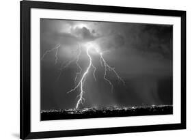 Urban Storm BW-Douglas Taylor-Framed Photographic Print