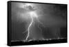 Urban Storm BW-Douglas Taylor-Framed Stretched Canvas