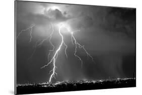 Urban Storm BW-Douglas Taylor-Mounted Photo