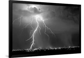 Urban Storm BW-Douglas Taylor-Framed Photographic Print