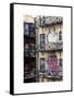 Urban Street Art Building-Philippe Hugonnard-Framed Stretched Canvas