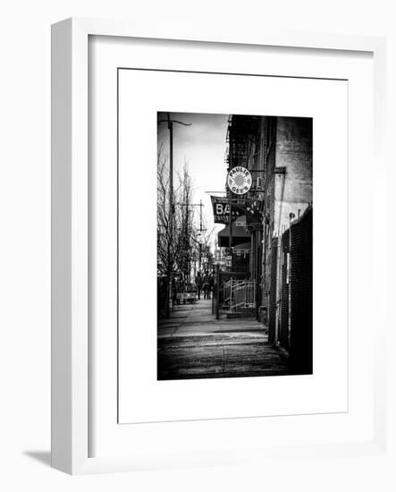 Urban Street at Brooklyn - Manhattan-Philippe Hugonnard-Framed Art Print