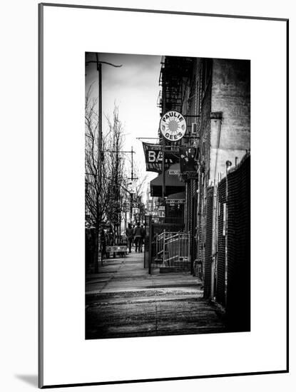 Urban Street at Brooklyn - Manhattan-Philippe Hugonnard-Mounted Art Print