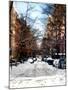 Urban Street Scene Downtown Manhattan in Winter-Philippe Hugonnard-Mounted Photographic Print