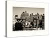 Urban Street Scene Downtown Manhattan-Philippe Hugonnard-Stretched Canvas