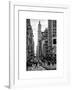 Urban Street Scene in Broadway - Canal Street - Manhattan - New York City - United States-Philippe Hugonnard-Framed Art Print