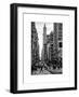 Urban Street Scene in Broadway - Canal Street - Manhattan - New York City - United States-Philippe Hugonnard-Framed Art Print