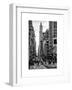 Urban Street Scene in Broadway - Canal Street - Manhattan - New York City - United States-Philippe Hugonnard-Framed Art Print