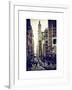 Urban Street Scene in Broadway - Canal Street - Manhattan - New York City - United States-Philippe Hugonnard-Framed Art Print