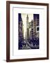 Urban Street Scene in Broadway - Canal Street - Manhattan - New York City - United States-Philippe Hugonnard-Framed Art Print